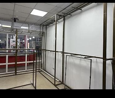Торговое оборудование: Кронштейн Для одежды, Материал: Металл, Лофт, Б/у — 2