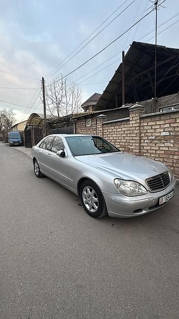 Mercedes-Benz S-Class: 2001 г., 5 л, Автомат, Бензин, Седан — 1