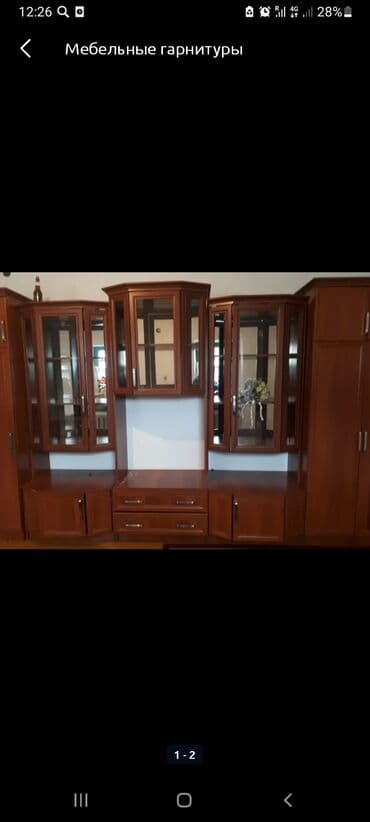 Диваны: Гарнитур для зала, Шкаф — 1