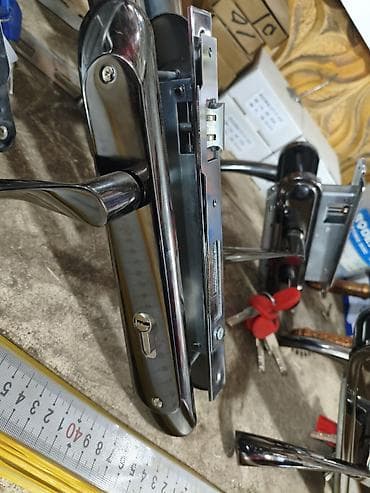 Дом и сад: Дверная ручка, Для входных дверей, Металлические, Без установки, Новый — 9