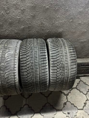шины и диски на хундай портер: Шины 275 / 35 / R 20, Зима, Б/у, Пара, Легковые, Корея, Hankook — 1