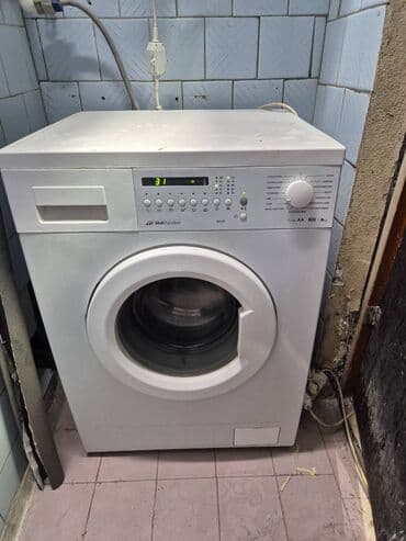 Стиральная машинка Атлант 60С107 автоматическая, загрузка до 6 кг