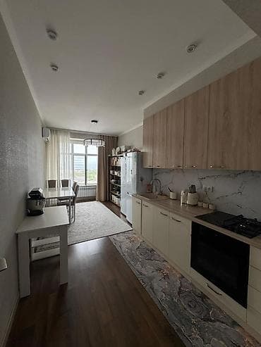 дизайн квартиры бишкек: 2 комнаты, 52 м², 15 этаж, Евроремонт — 1