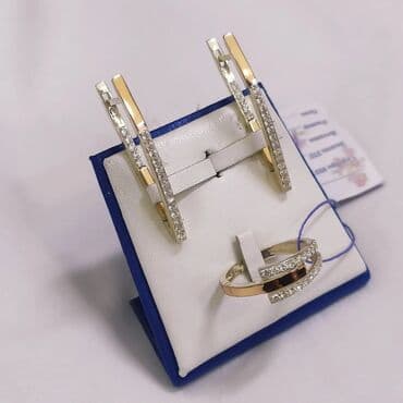 набор пандора: Серебро пробы 925 Напыление золотом Камни фианиты Размеры имеются Есть — 1