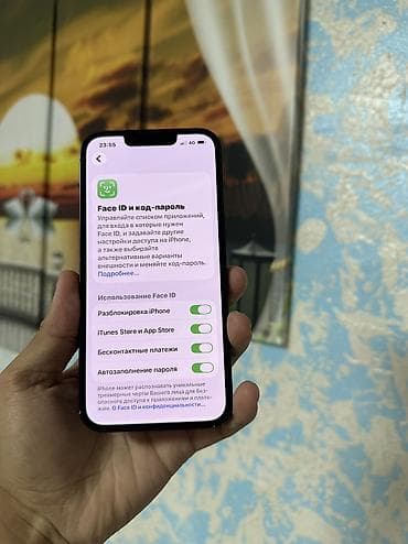 iphon 14: IPhone 13, Б/у, 128 ГБ, Midnight, Чехол, 83 % — 9