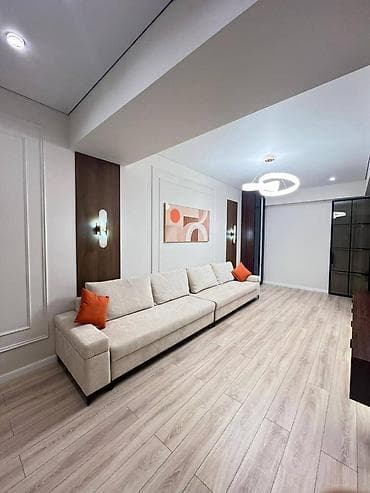 3 комнаты, 104 м², Асанбай мкр Элитка, 3 этаж, Дизайнерский ремонт