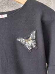 вечернее женское платье: Кече көйнөгү, Узун модель, Трикотаж, Жеңдери менен, M — 5