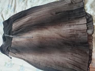 плиссированная юбка: Юбка, Модель юбки: Плиссе, Миди, По талии — 1