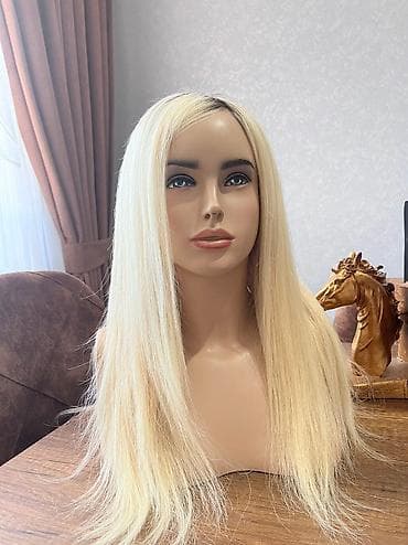 оригинал парфюм: Парики ручной работы на сетке макушки накладки . Волос натуральный — 1