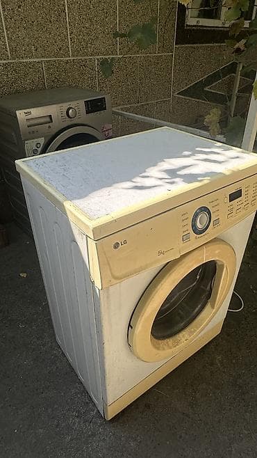 скупка стиралок: Две стиральные машины, рабочие: LG и Beko. - Марки: LG (фронтальная — 3