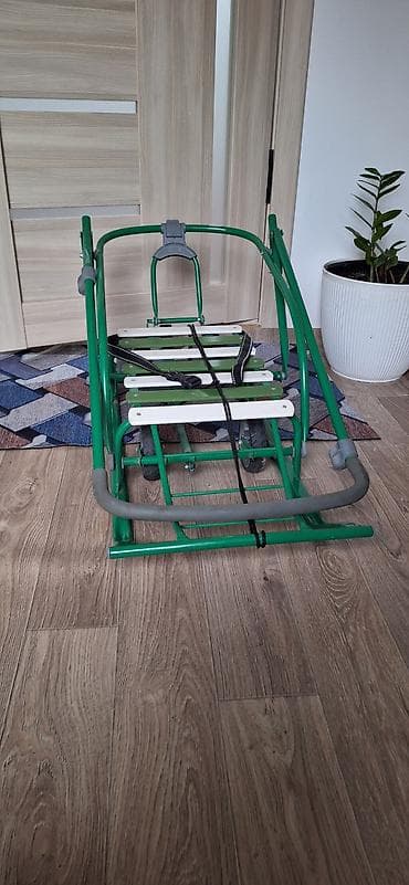 second hend: Складные детские санки ❄️ Продам складные санки в отличном состоянии — 6
