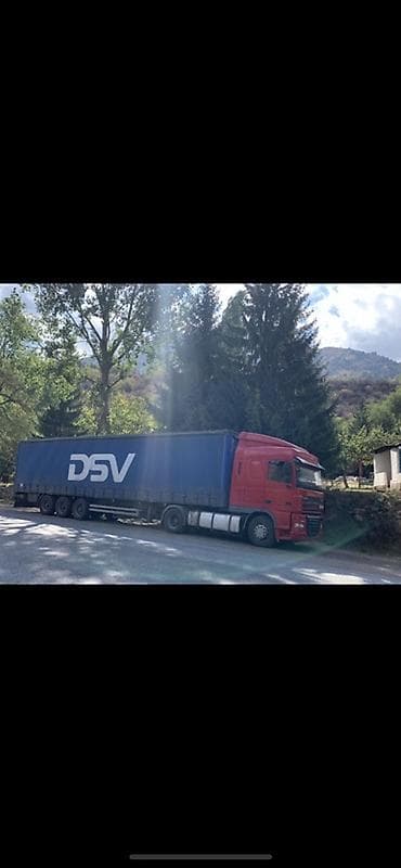 chery tiggo 9: Тягач, DAF, Тентованный — 2