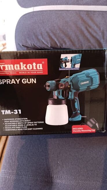 Для кафе, ресторанов: Краскапульт сетевой Фирмы: MAKOTA качество: на отлично 👍 550W бачок — 5