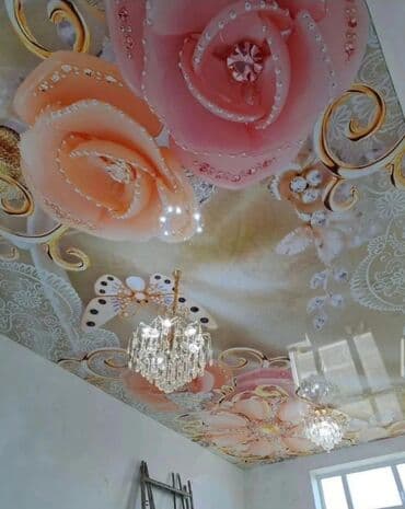 требуются монтажники натяжных потолков: Натяжной потолок Глянцевое, Матовое, 3D потолки Монтаж, Гарантия, Демонтаж — 1