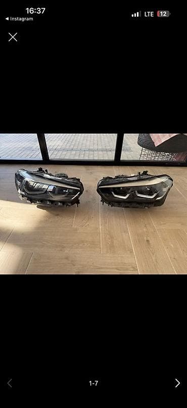 Комплект передних фар BMW 2020 г., Б/у, Оригинал, США at lalafo.kg Комплект передних фар BMW 2020 г., Б/у, Оригинал, США