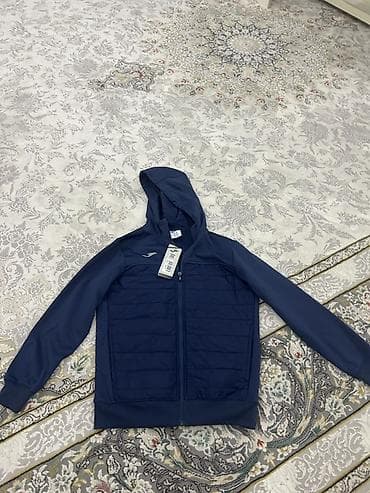 Толстовки: Спортивные кофты Joma (2 модели) 1) Темно-синяя куртка с капюшоном - — 1