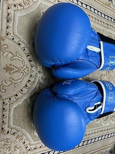 Перчатки: Боксерские перчатки Green Hill - Размер/вес: 10 oz (маркировка на — 3