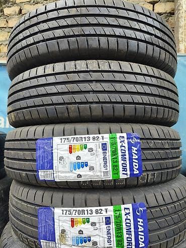 Шиналар жана дисктер: Шиналар 175 / 70 / R 13, Жай, Колдонулган, Комплект, Жеңил унаалар, Кытай, Haida — 3