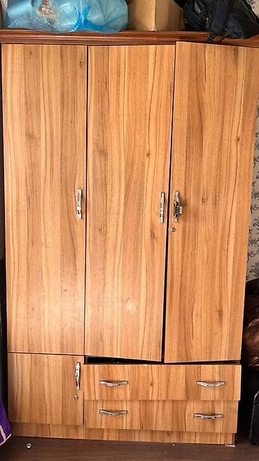 Шифоньер, шкаф для одежды, Прямой, ЛДСП