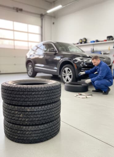 шины нивы: Шины 195 / 80 / R 15, Зима, Б/у, Комплект, Легковые, Япония, Dunlop — 1