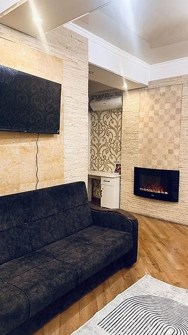 Бөлмөлөр: Квартира-студия посуточно. Чисто, уютно, без запаха День/ночь/сутки — 2