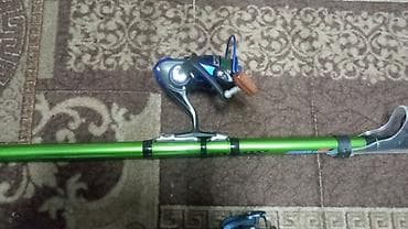 палатка сатылат: КАЖДЫЙ ПО 1850 СОМ МЕСТИ НОЖКАМИ Удилища телескопические GLO3.6M + — 2