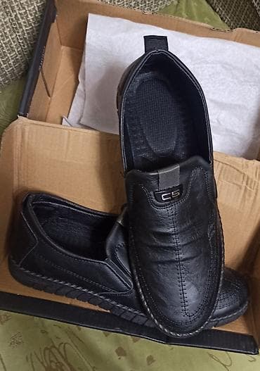 osiris d3: Мужские черные лоферы-слипоны CS. Новые!!! - Классический лаконичный — 3