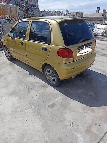 Унаа сатуу: Daewoo Matiz: 2003 г., 0.8 л, Кол менен иштөөчү, Бензин, Хетчбек — 3