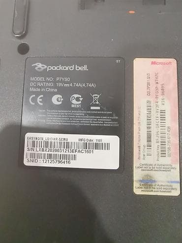 redmi g27q: Продаю рабочий ноутбук Packard Bell EasyNote LS13 (17.3 дюйма) — 9