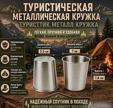 банный катёл: Набор посуды туристический с газовой горелкой Купить в Бишкеке — 3