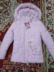 куртка подростковая зимняя: Тёплая удлинённая куртка на 7-9 лет до 130 хорошего качества, в — 13