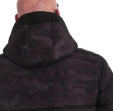 осенняя: Мужская зимняя куртка YAKUZA FCK SOCIETY 2PAD для мужчин. Стёганная — 4