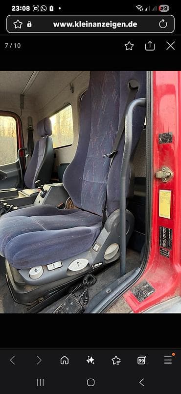 пружины секвоя: Грузовик, Mercedes-Benz, Стандарт, 7 т, Б/у — 4