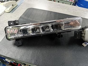 Противотуманные фары: Комплект противотуманных фар BMW 2018 г., Б/у, Оригинал, Германия — 2