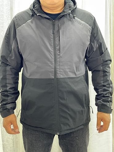 эски кийим: Эркектердин спорттук костюму, M, L, XL, Adidas, Жаңы, түсү - Боз, Акылуу жеткирүү — 1