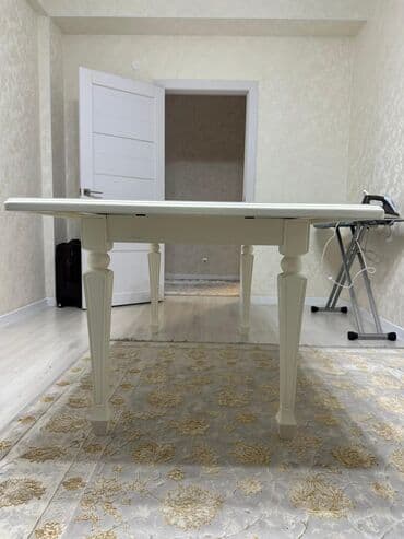 мебель выкуп: Стол трансформер Для кухни, Раскладной стол, цвет - Белый — 3