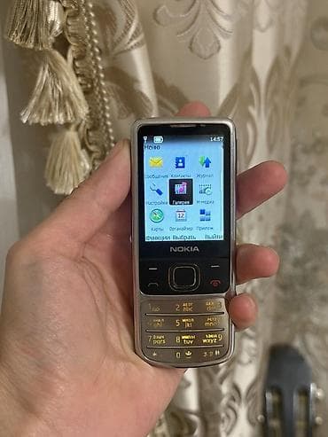 nokia: Nokia 6700 Slide, Б/у, 128 ГБ, цвет - Серебристый, 1 SIM — 1