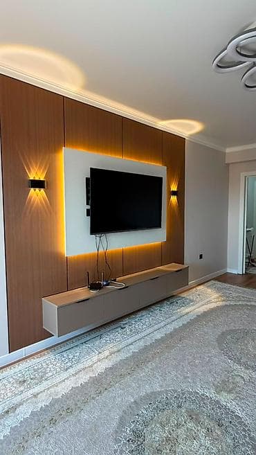 Квартиры: 2 комнаты, 71 м², Кок-Жар ж/м Элитка, 8 этаж, Евроремонт — 9
