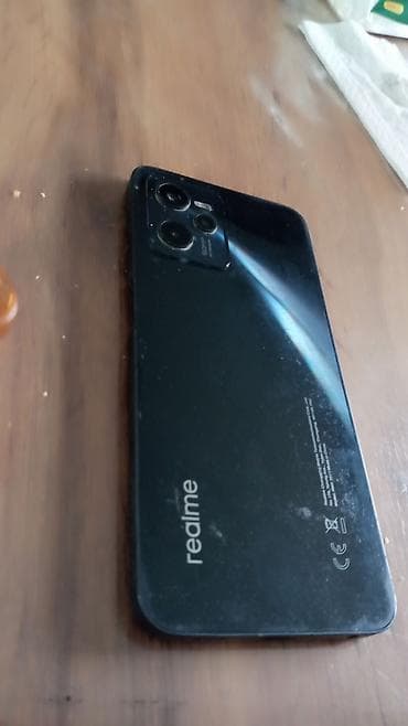 sd disk: Realme C35, 128 ГБ, цвет - Черный, 2 SIM — 2