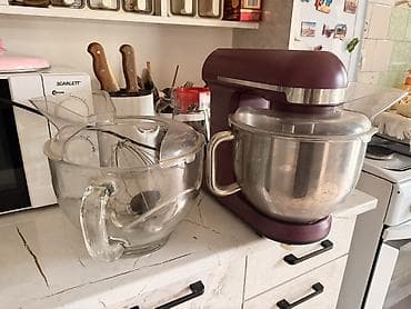 kitchen aid: Планетарный миксер Fakir Culina Chef, цвет бордовый. Характеристики и — 5