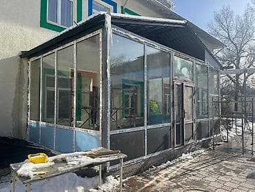 антимаскитная сетка: Панорамное остекление и алюминиево‑ПВХ конструкции под размер - — 2