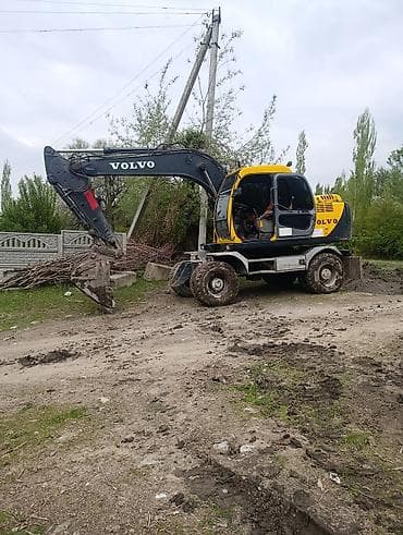 цилиндр экскаватор: Экскаватор, Volvo, Колесный — 5