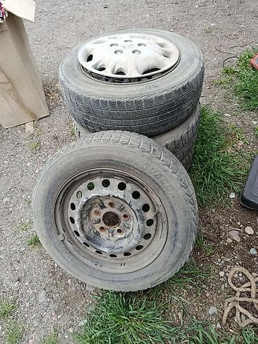 Колеса в сборе 195 / 65 / R 15, Зима, Комплект, Железные, отверстий - 5