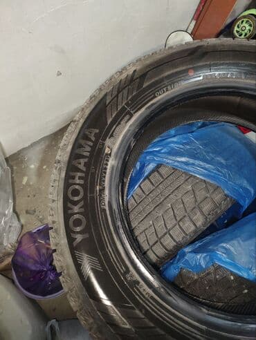 шины на ленд крузер 100: Шины 205 / 65 / R 16, Зима, Б/у, Yokohama — 3