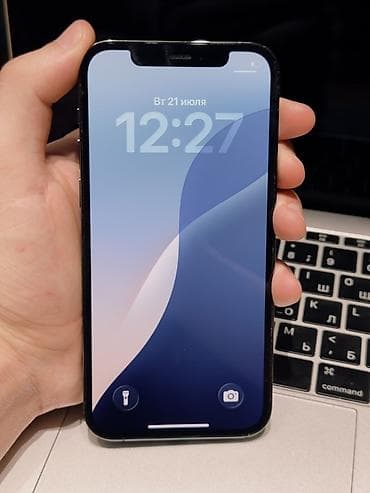Техника и электроника: IPhone 12 Pro, 512 ГБ - Цвет: графит - Наклейка на корпусе — 6
