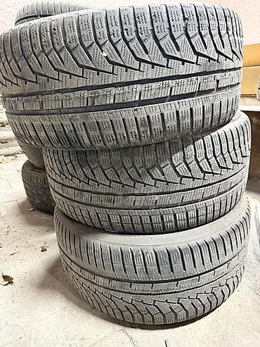 Транспорт: Шиналар 255 / 35 / R 19, Кыш, Колдонулган, Комплект, Hankook — 1