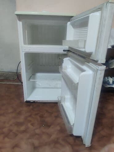 холодильник для машина: Двухкамерный холодильник SHI, классическая белая модель с верхней — 3