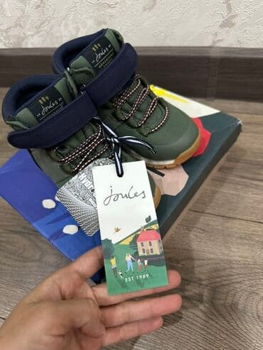 обувь для охоты: Детские осенние ботинки Joules Adventure - Бренд: Joules - — 3