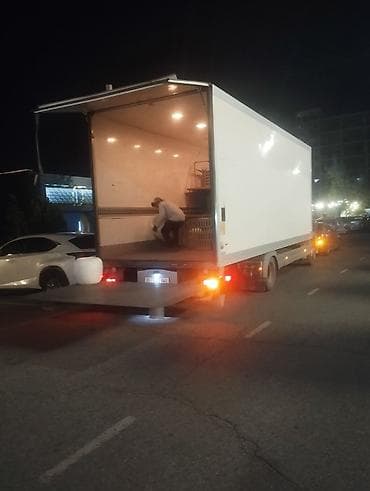 Грузоперевозки фургоном с гидробортом до 11 тонн 53 кубов, Бишкек