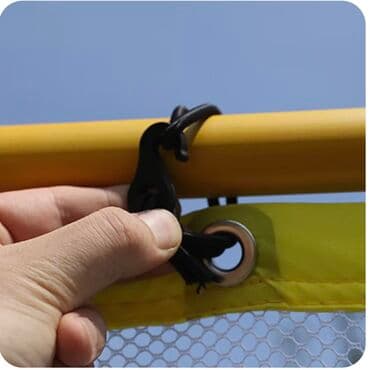 стрельба: Футбольная тренировочная сеть Особенности: Простота установки — 4